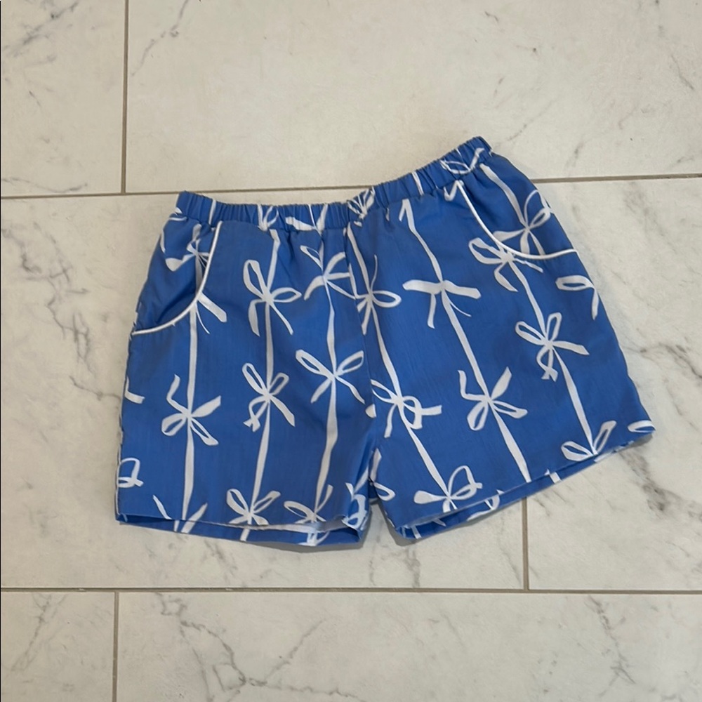 The Beaufort Bonnet Company Blue and White Shorts size 5
